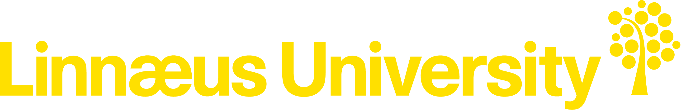 linneus uni yellow logo